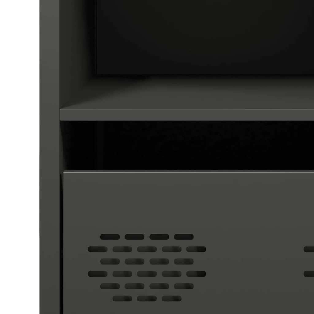 Sideboard Black 68x39x73.5 cm Cold-rolled Steel
