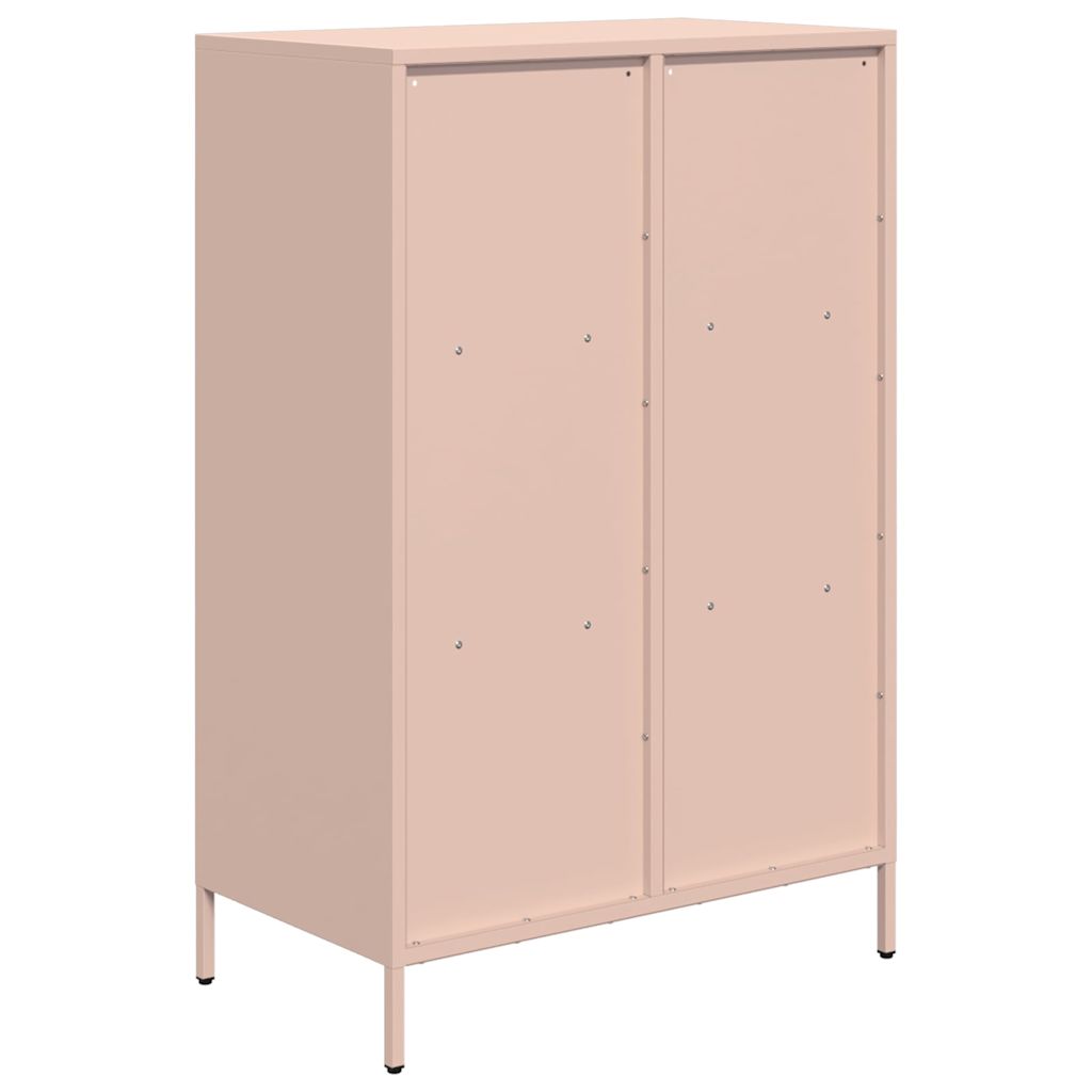 Highboard Pink 68x39x103,5 cm Steel