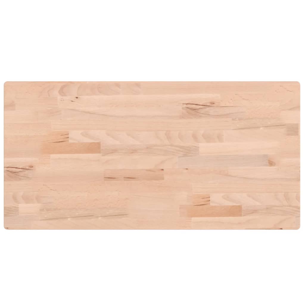Basin Shelf Wall Mounted Steel and Solid Wood Beech