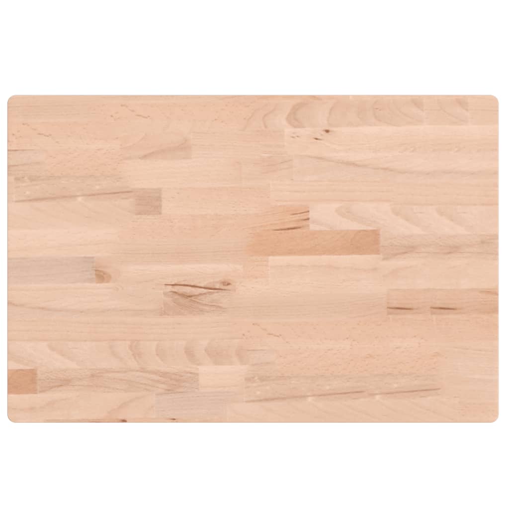Basin Shelf Wall Mounted Steel and Solid Wood Beech
