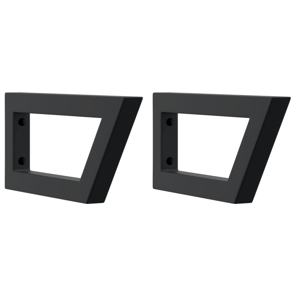 Basin Shelf Wall Mounted Steel and Solid Wood Beech