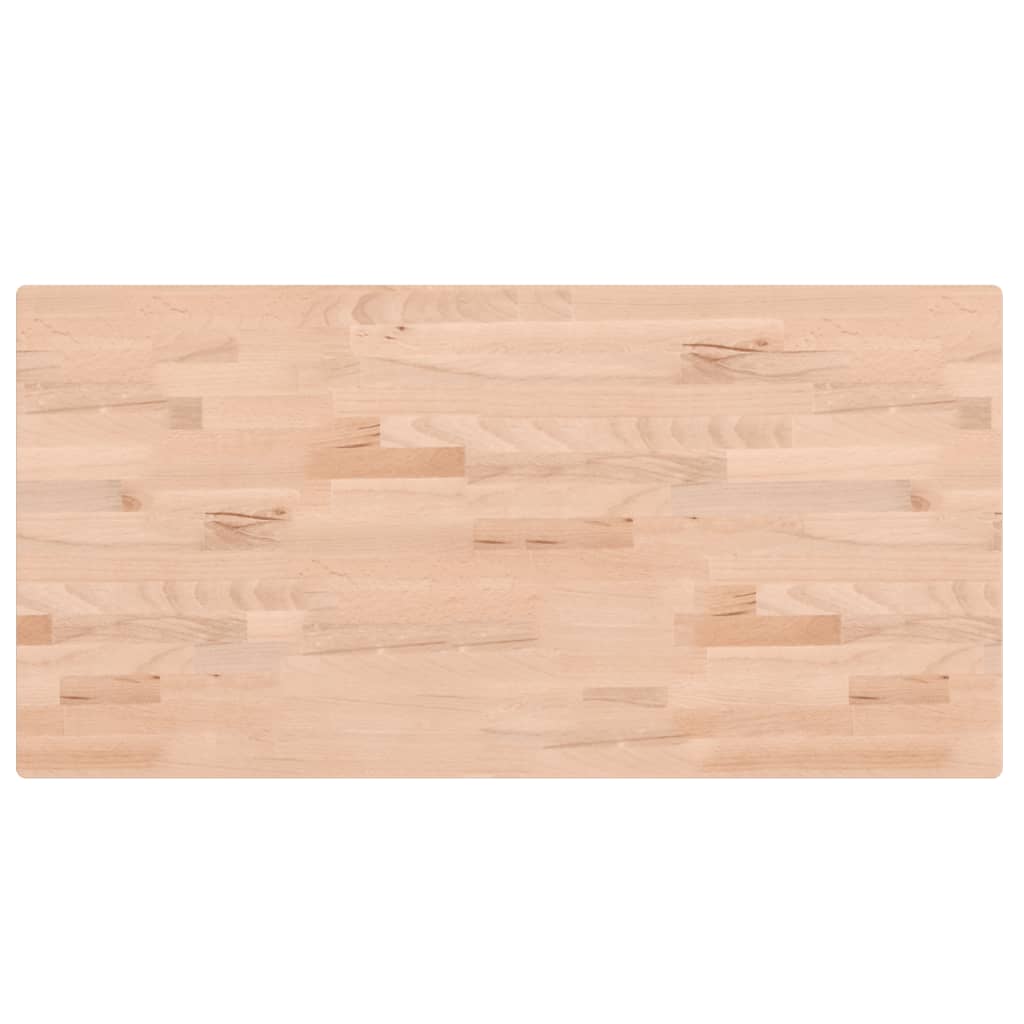Basin Shelf Wall Mounted Steel and Solid Wood Beech