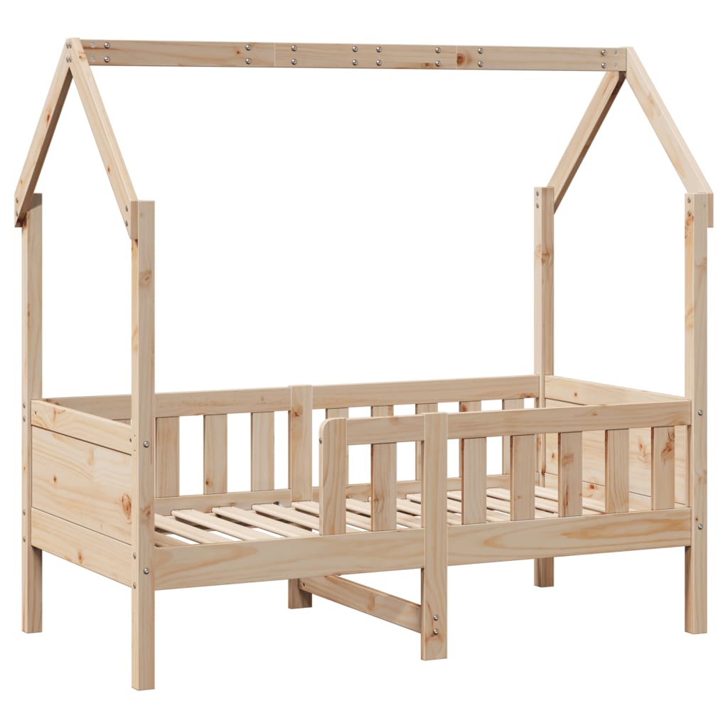 vidaXL Kids Bed Frame with Drawers without Mattress 80x160 cm Solid Wood