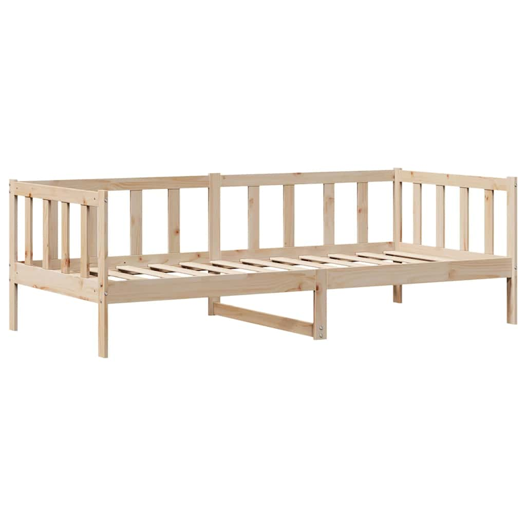 vidaXL Daybed with Drawers without Mattress 80x200 cm Solid Wood