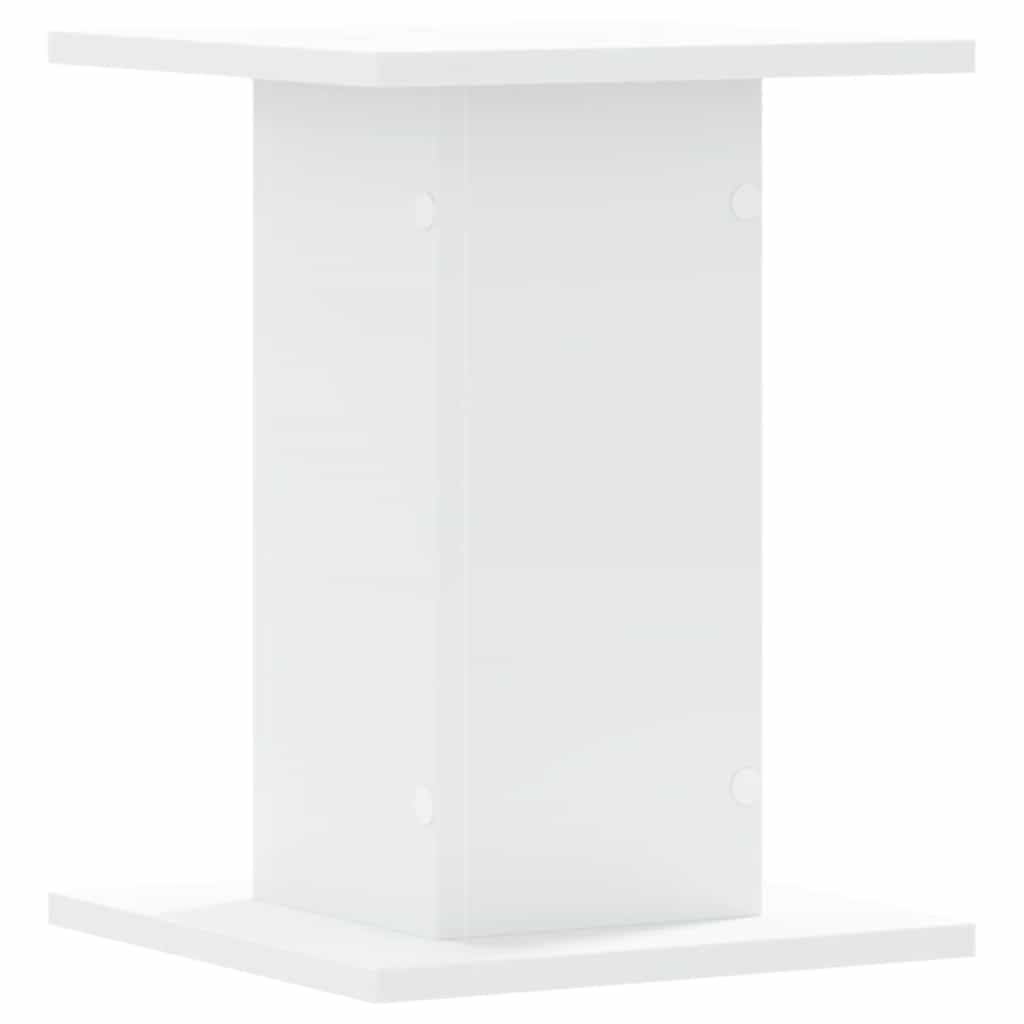 Speaker Stands 2 pcs White 30x30x40 cm Engineered Wood