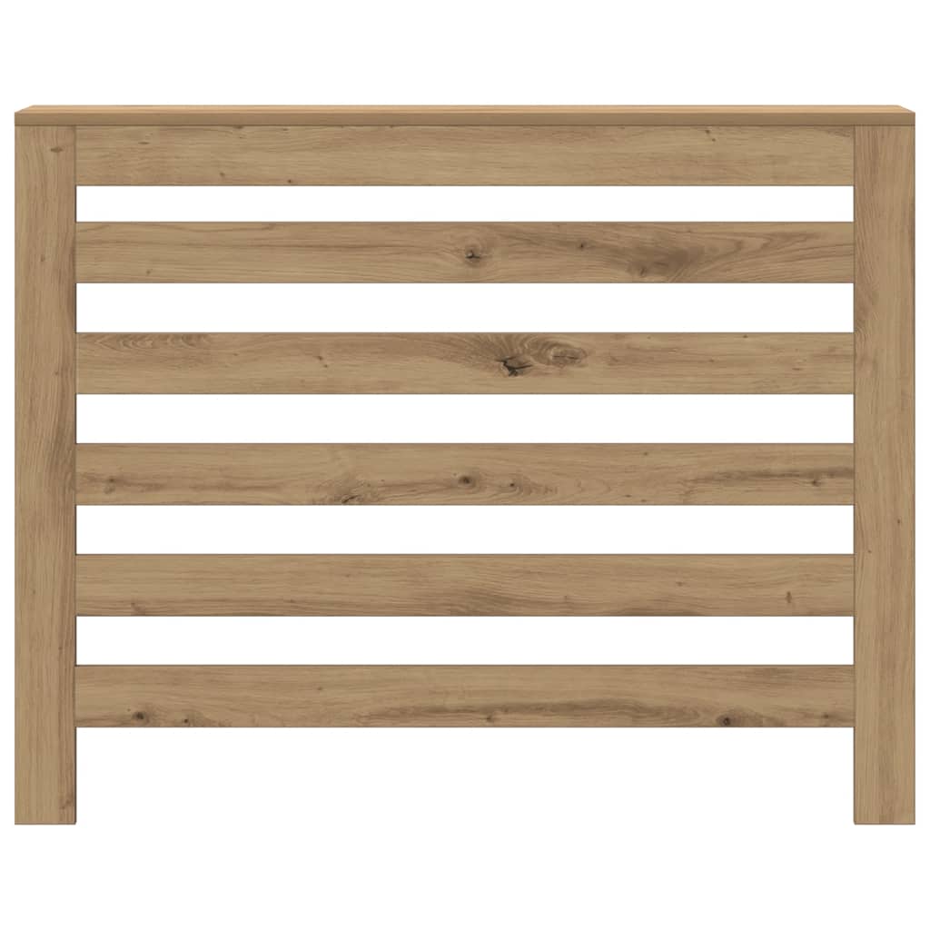 Radiator Cover Artisian Oak 104x20x82 cm Engineered Wood