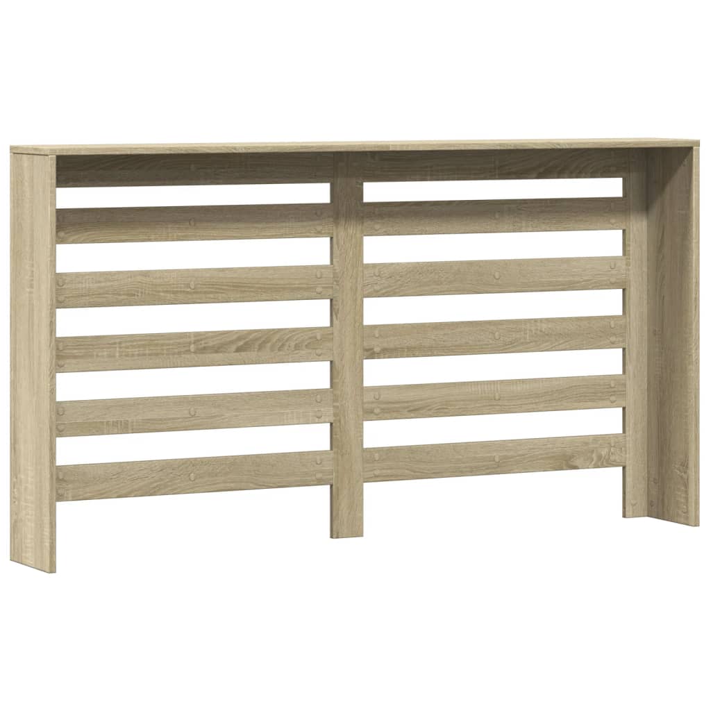Radiator Cover Sonoma Oak 149x20x82 cm Engineered Wood