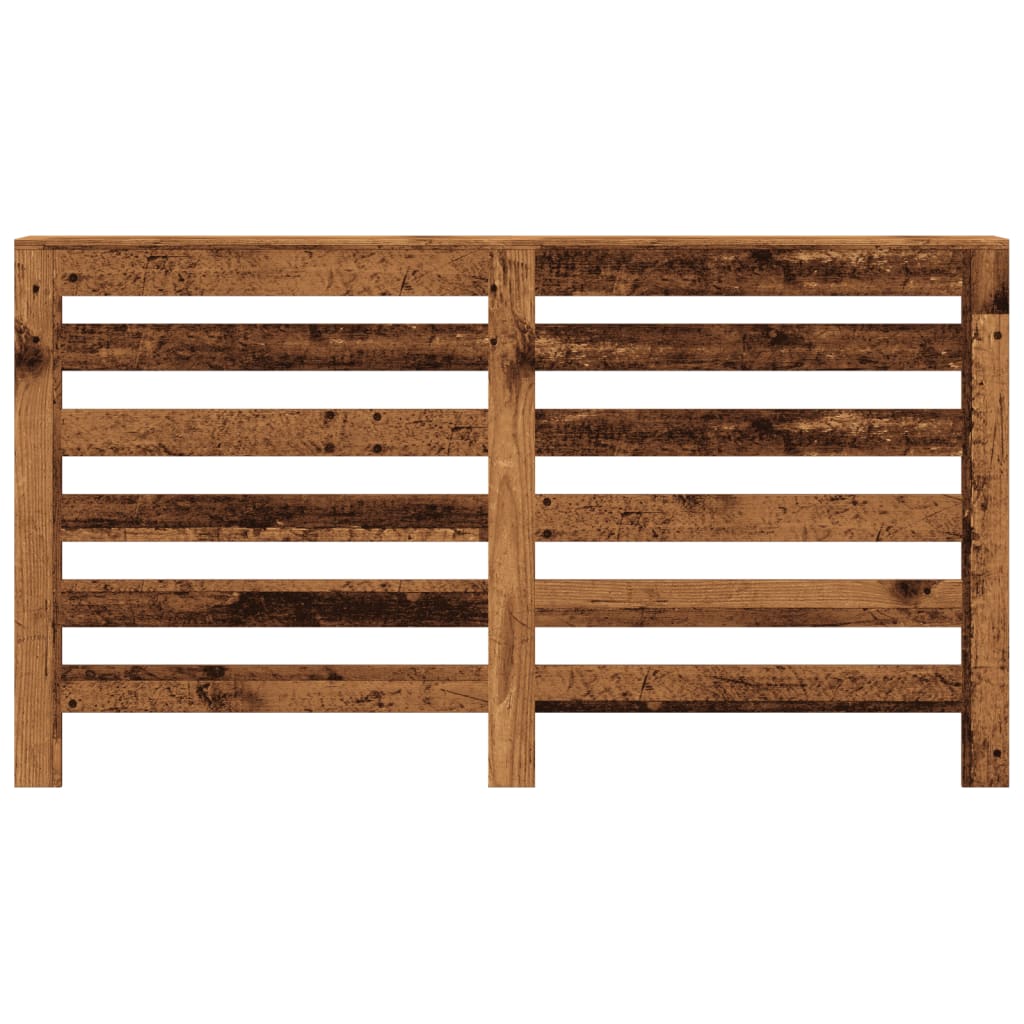 Radiator Cover Old Wood 149x20x82 cm Engineered Wood
