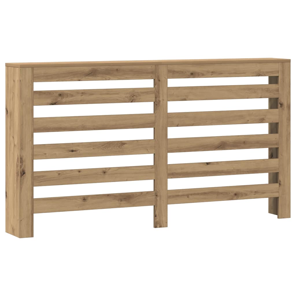 Radiator Cover Artisian Oak 149x20x82 cm Engineered Wood