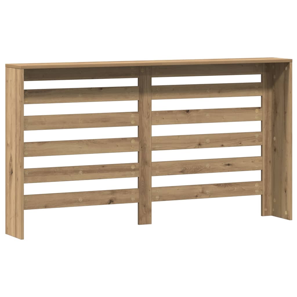 Radiator Cover Artisian Oak 149x20x82 cm Engineered Wood