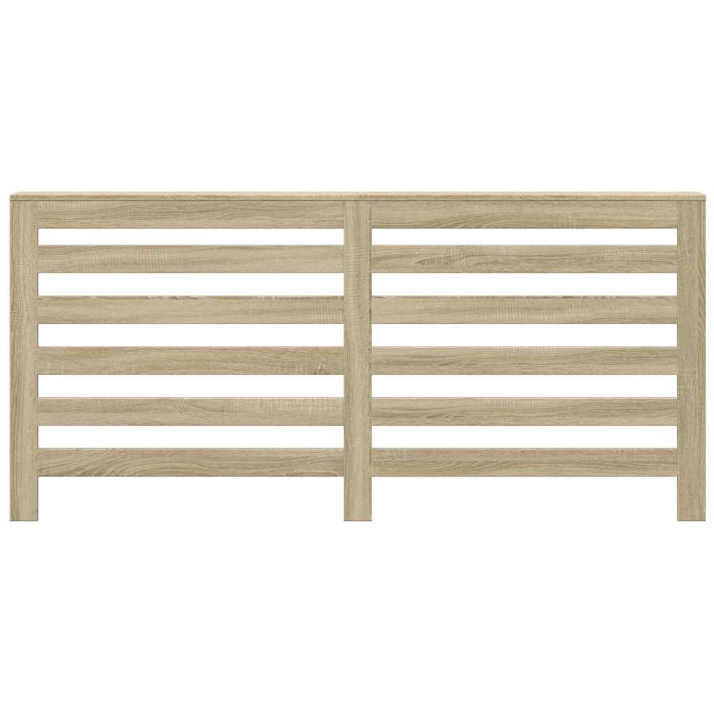 Radiator Cover Sonoma Oak 175x20x82 cm Engineered Wood