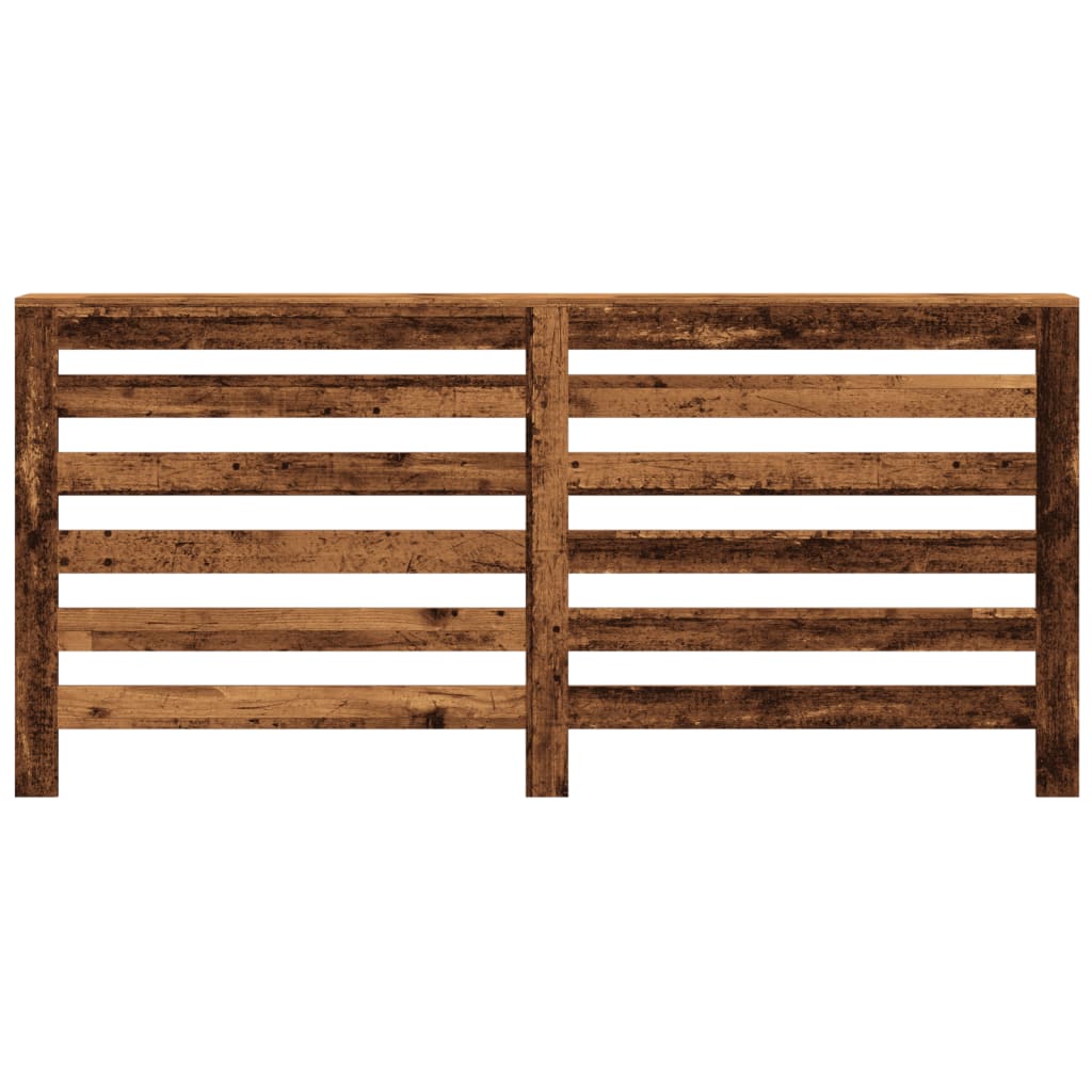 Radiator Cover Old Wood 175x20x82 cm Engineered Wood