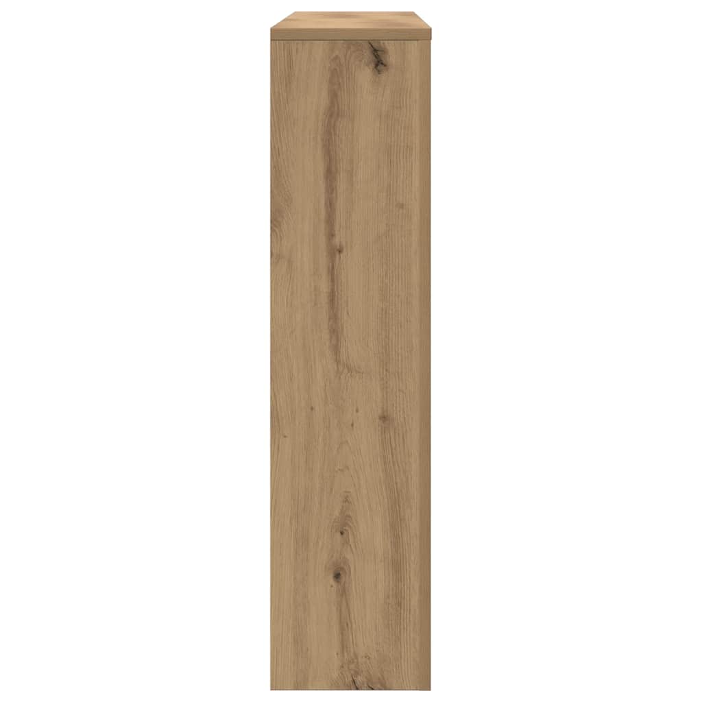 Radiator Cover Artisian Oak 175x20x82 cm Engineered Wood