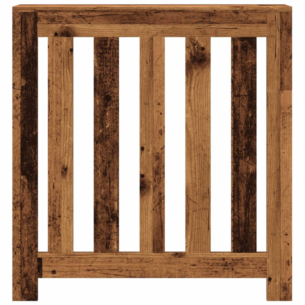 Radiator Cover Old Wood 78x20x82 cm Engineered Wood