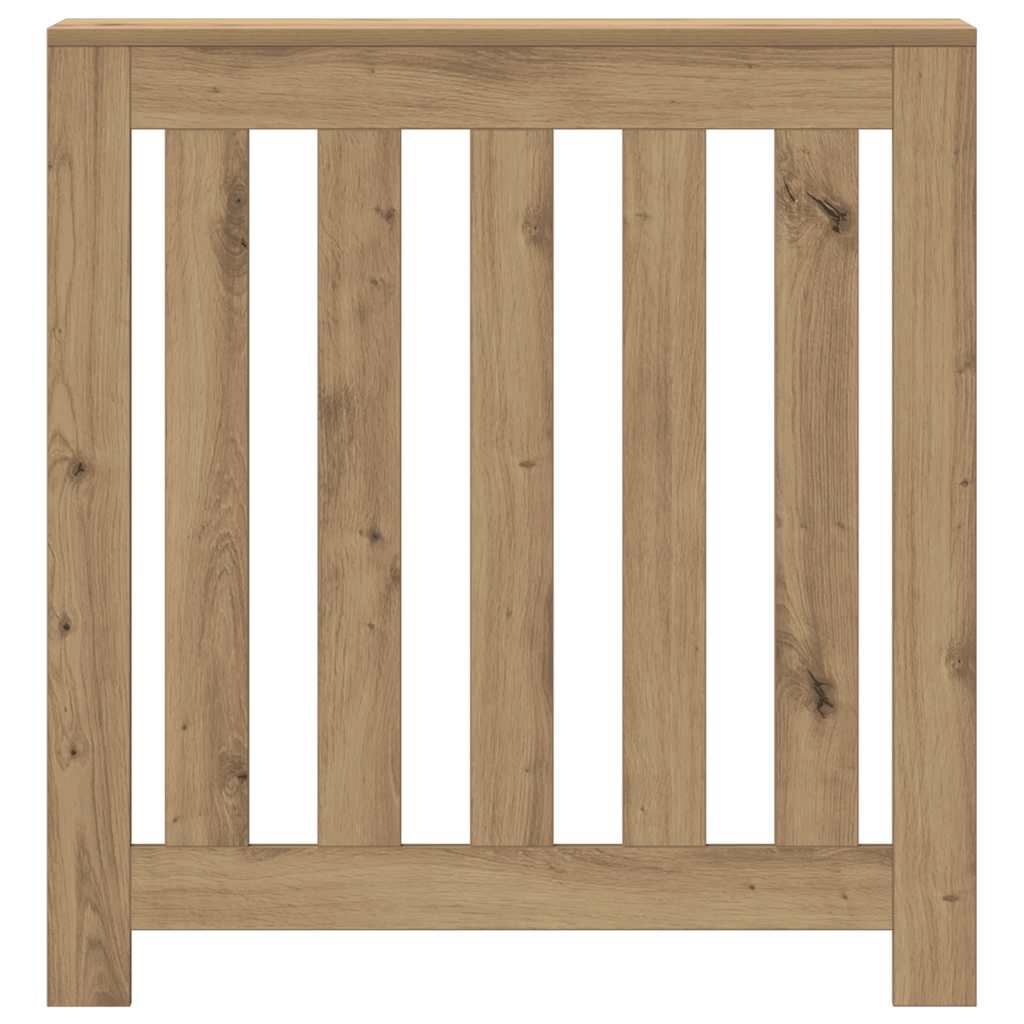 Radiator Cover Artisan Oak 78x20x82 cm Engineered Wood