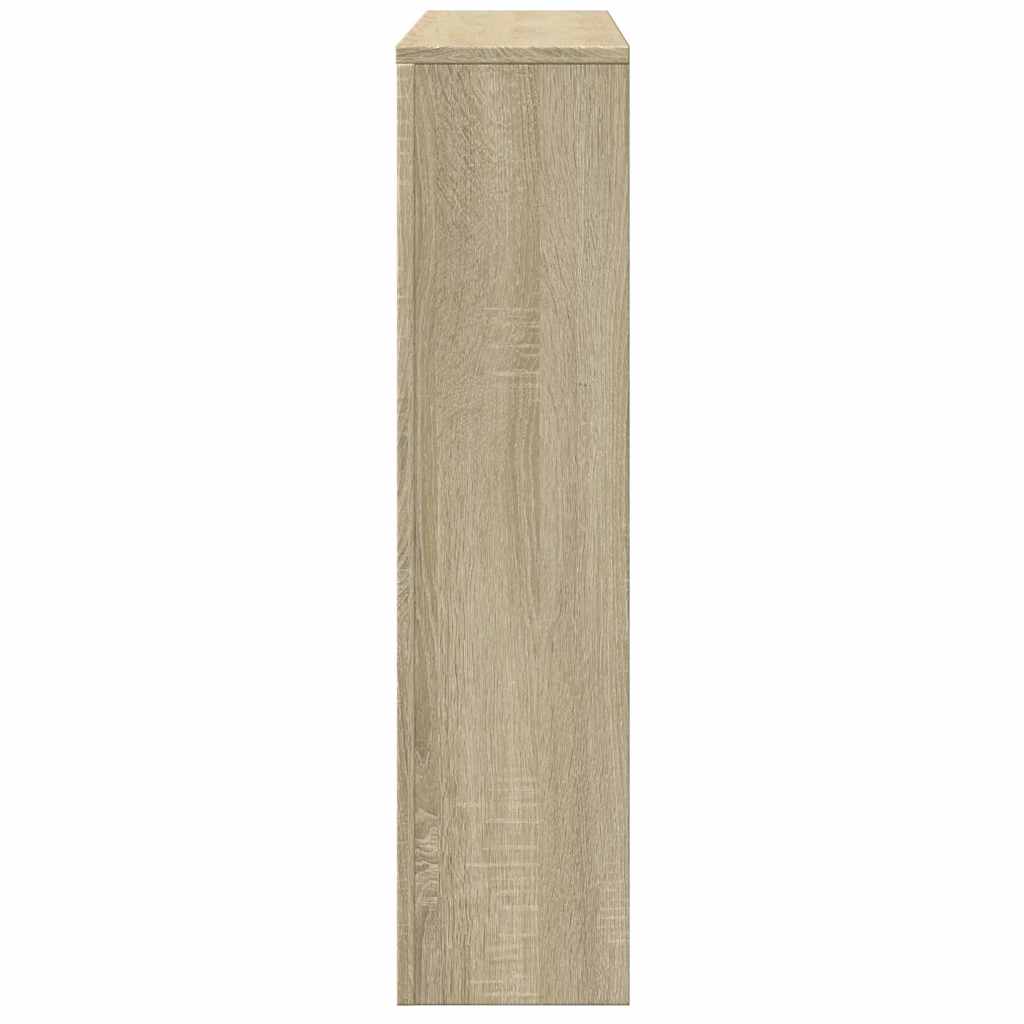Radiator Cover Sonoma Oak 149x20x82 cm Engineered Wood