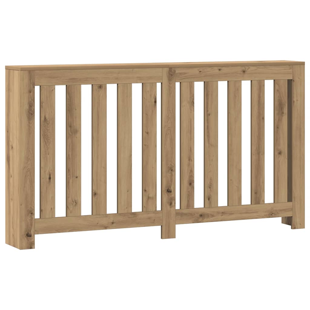 Radiator Cover Artisian Oak 149x20x82 cm Engineered Wood