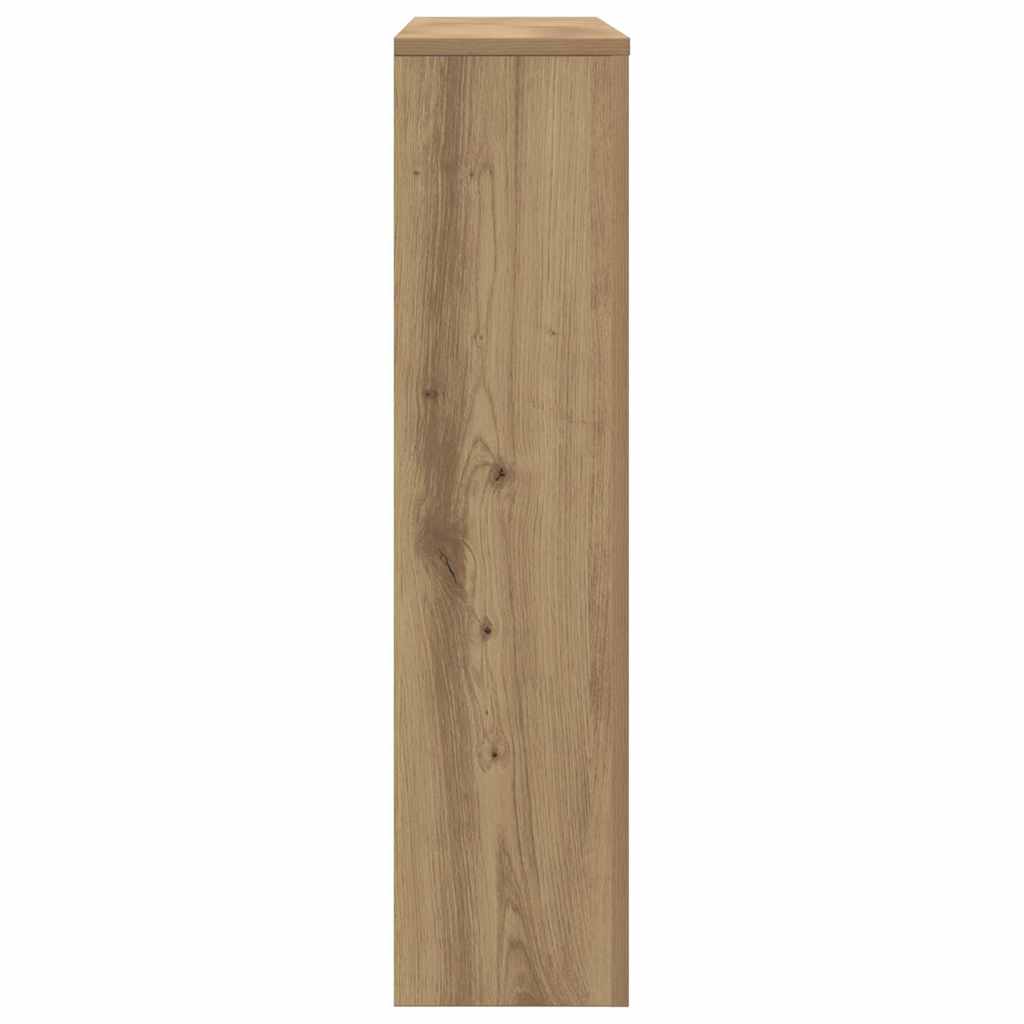 Radiator Cover Artisian Oak 149x20x82 cm Engineered Wood