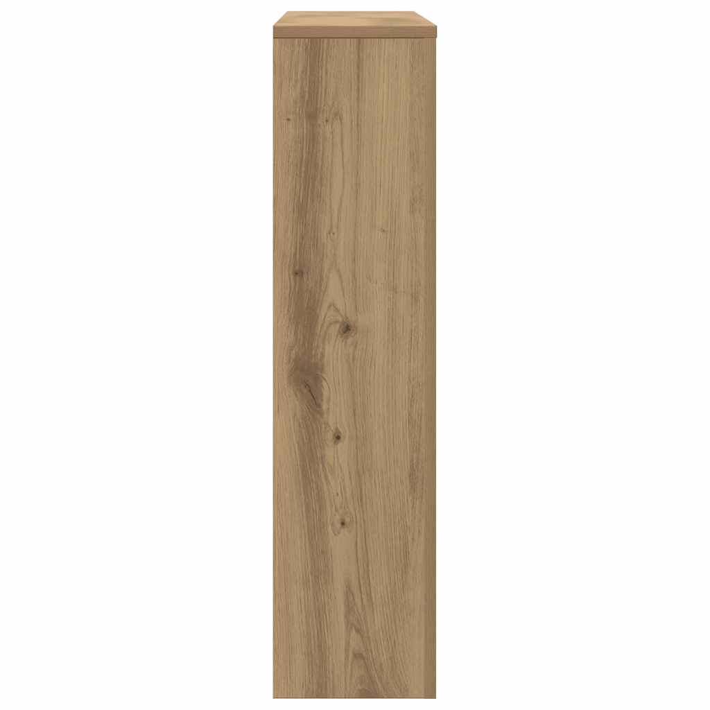 Radiator Cover Artisian Oak 205x21.5x83.5 cm Engineered Wood