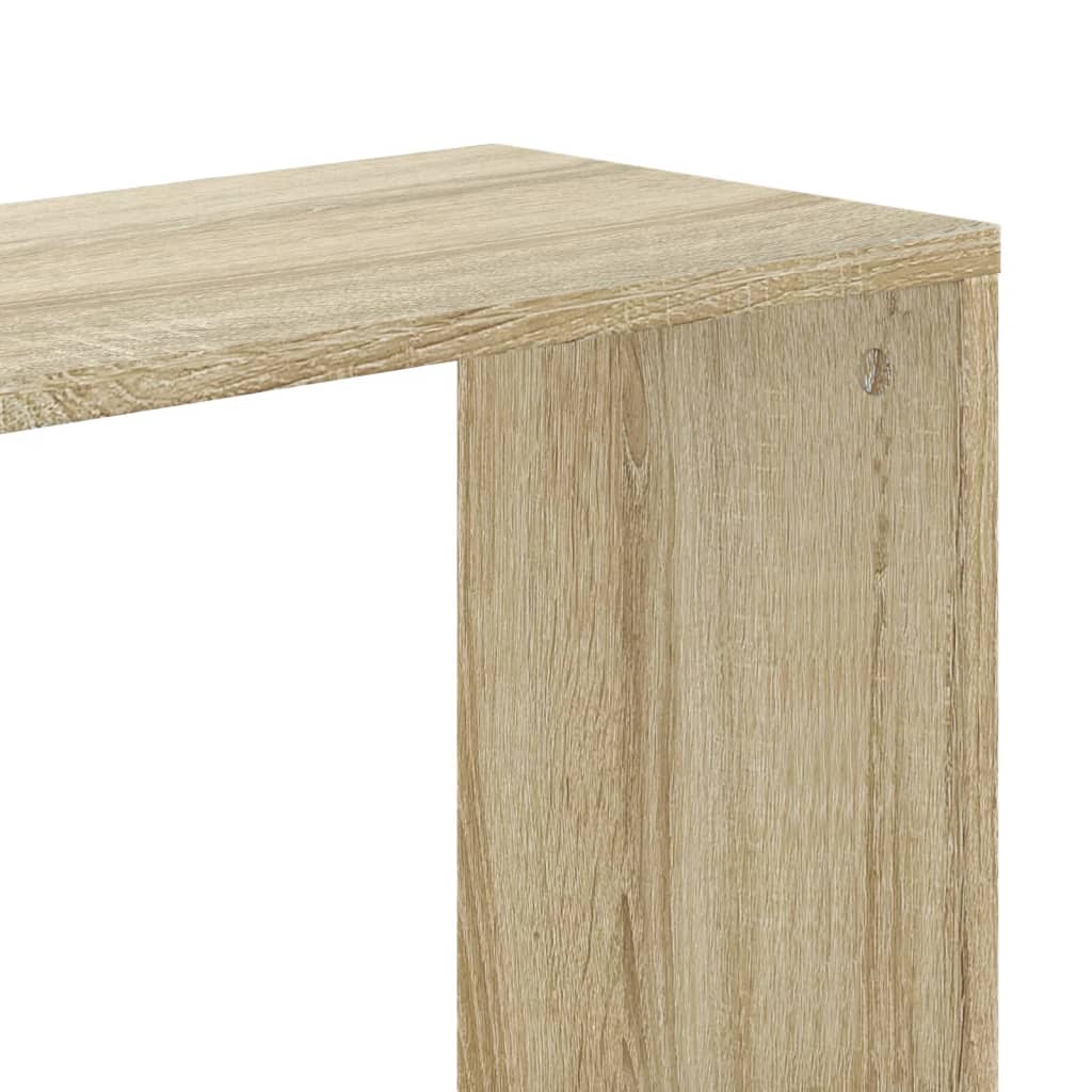 Bookcase 5-Tier Sonoma Oak 80,5x23,5x162,5 cm Engineered Wood