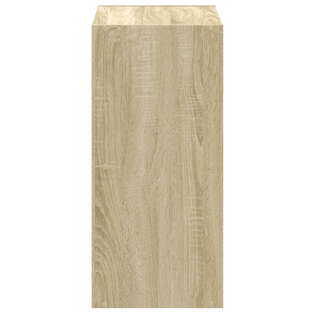 Bookcase Sonoma Oak 68,5x32x68,5 cm Engineered Wood