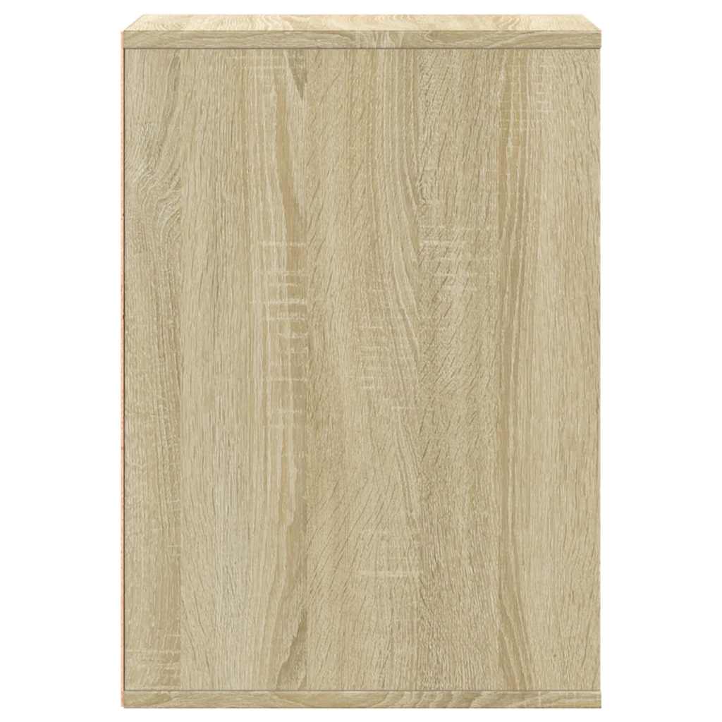 Corner Chest of Drawers Sonoma Oak 40x41x58 cm Engineered Wood