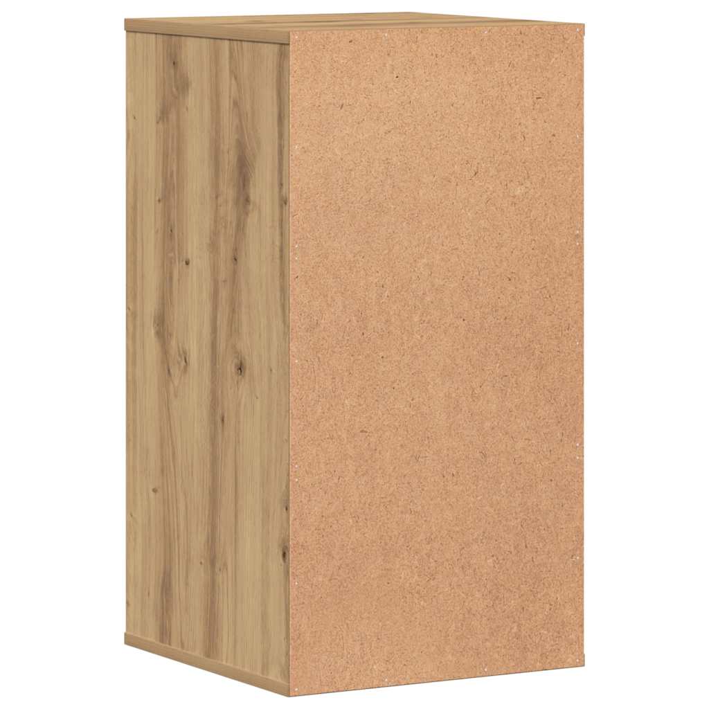 Corner Chest of Drawers Artisian Oak 40x41x76 cm Engineered Wood