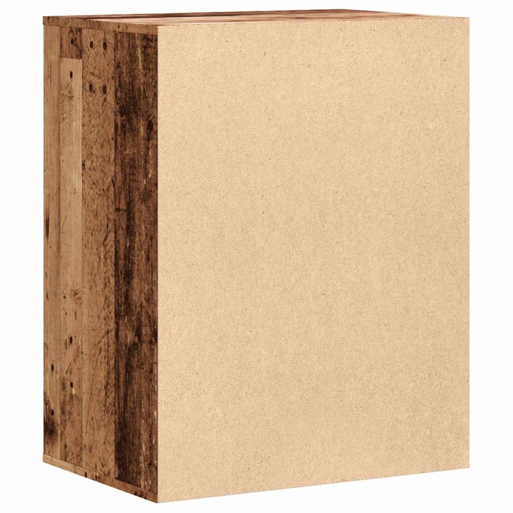 Corner Chest of Drawers Old Wood 60x41x76 cm Engineered Wood