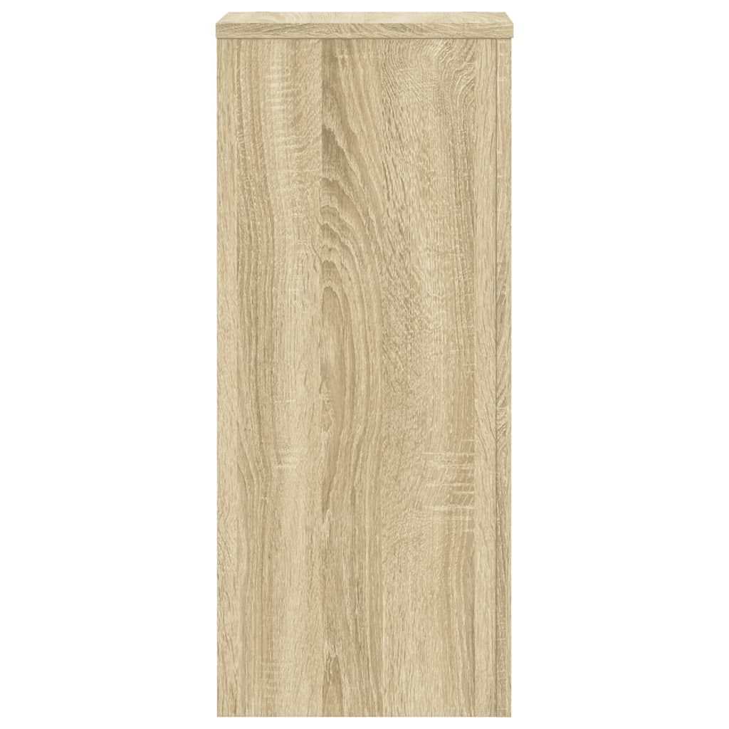Plant Stands 2 pcs Sonoma Oak 30x30x70 cm Engineered wood