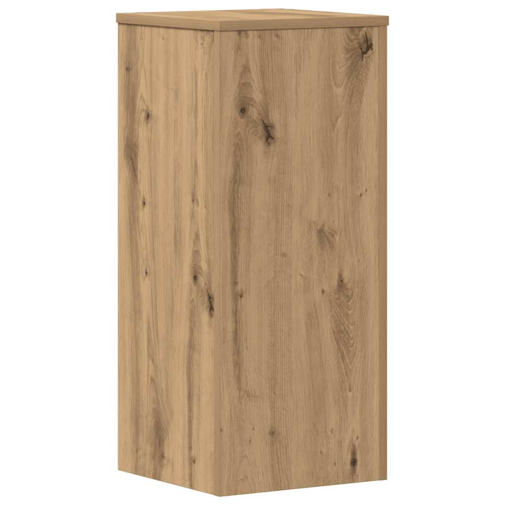vidaXL Plant Stands 2 pcs Artisan Oak 30x30x70 cm Engineered wood