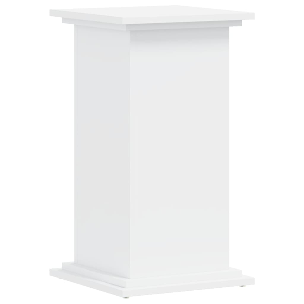 vidaXL Plant Stand White 33x33x60 cm Engineered Wood