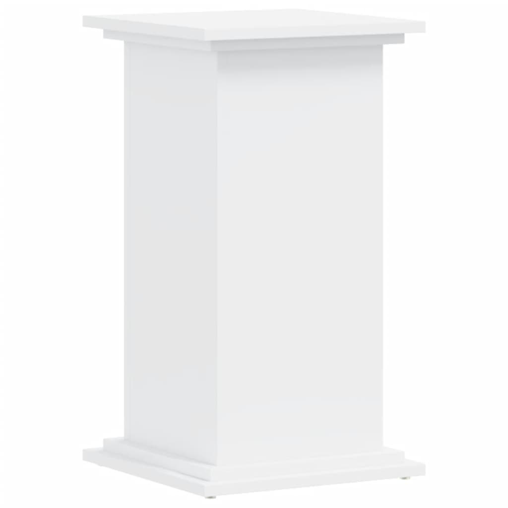 vidaXL Plant Stand White 33x33x60 cm Engineered Wood