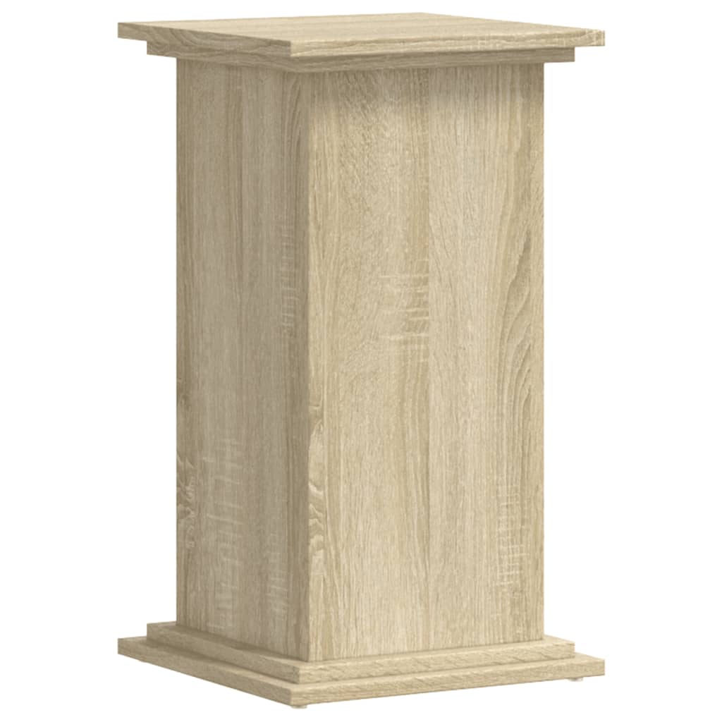 vidaXL Plant Stand Sonoma Oak 33x33x60 cm Engineered Wood