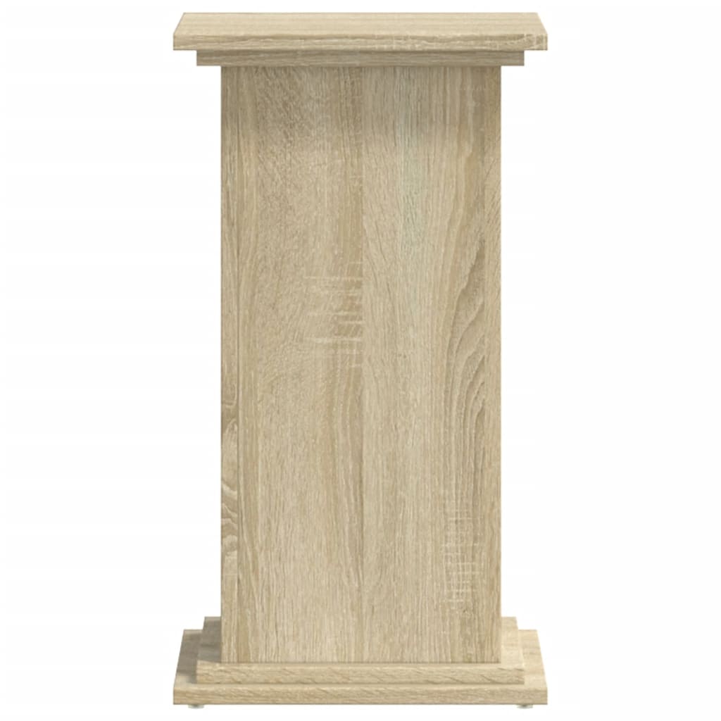 vidaXL Plant Stand Sonoma Oak 33x33x60 cm Engineered Wood