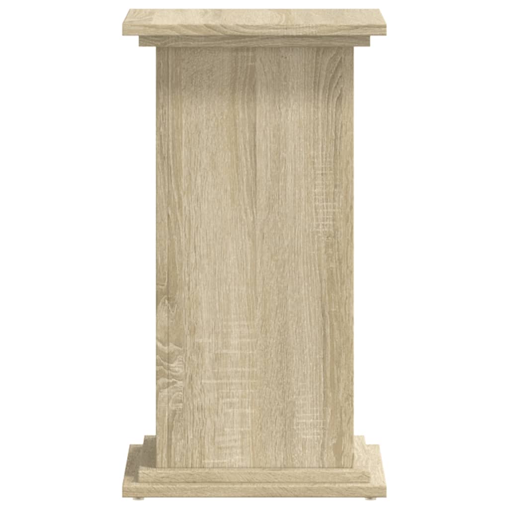 vidaXL Plant Stand Sonoma Oak 33x33x60 cm Engineered Wood