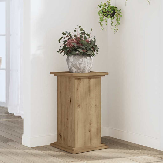 Plant Stand Oak 33 x 33 x 60 cm Engineered wood