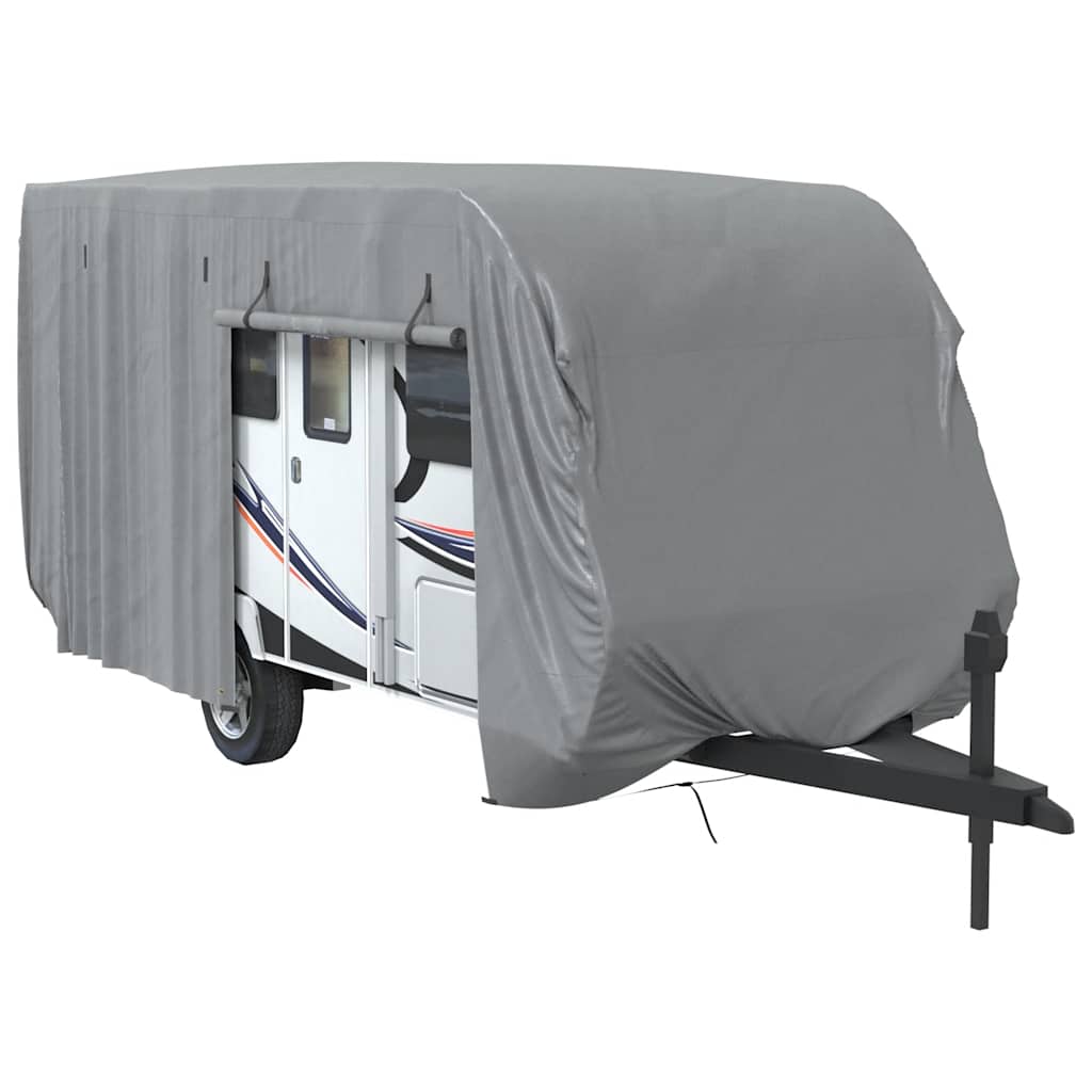 Caravan Cover Grey 610x250x220 cm Non-woven Fabric