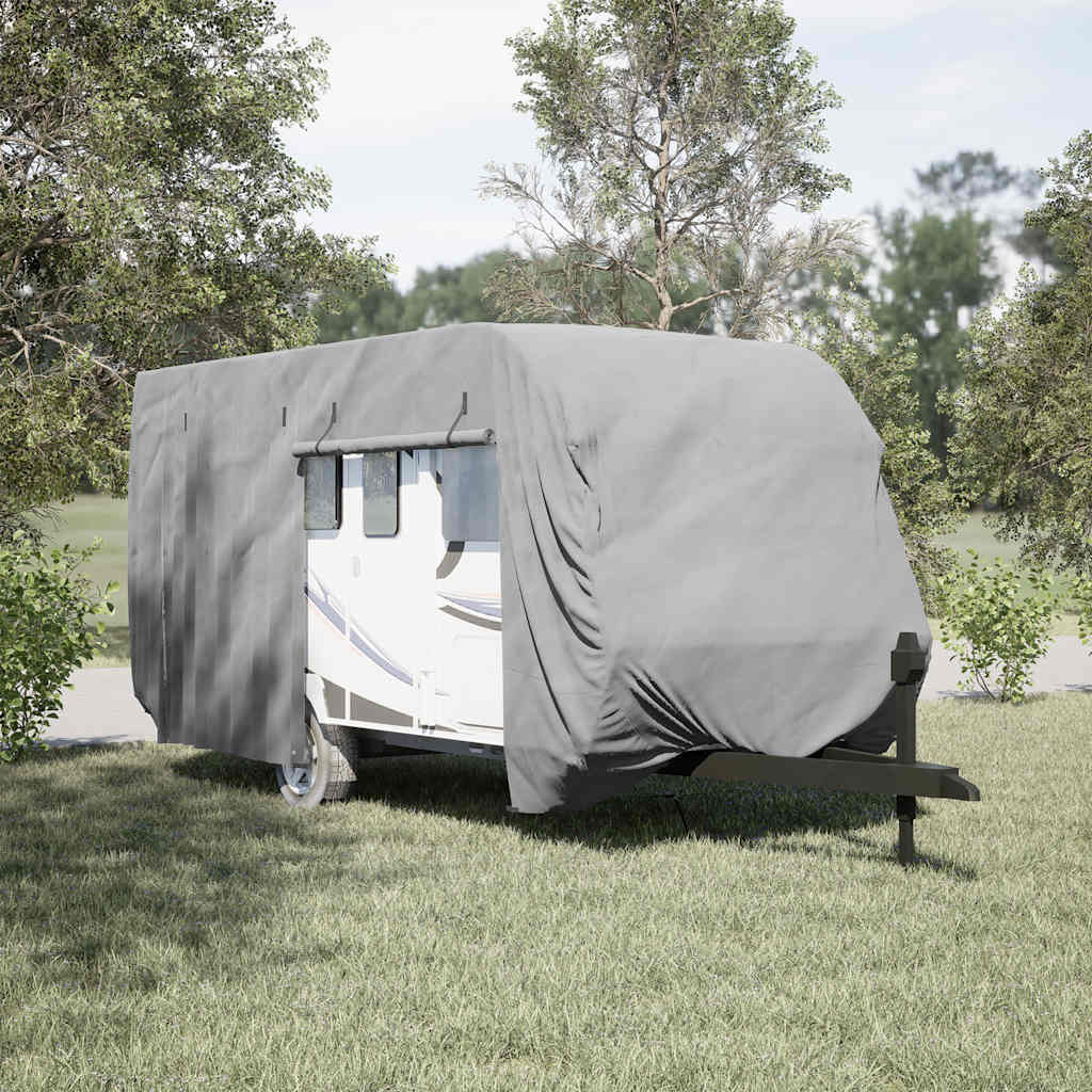 Caravan Cover Grey 610x250x220 cm Non-woven Fabric