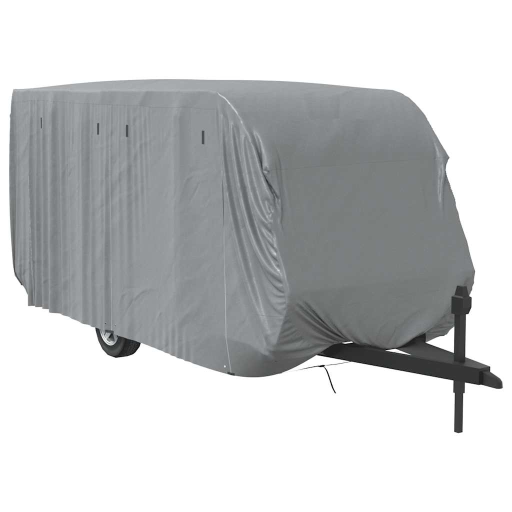 Caravan Cover Grey 610x250x220 cm Non-woven Fabric