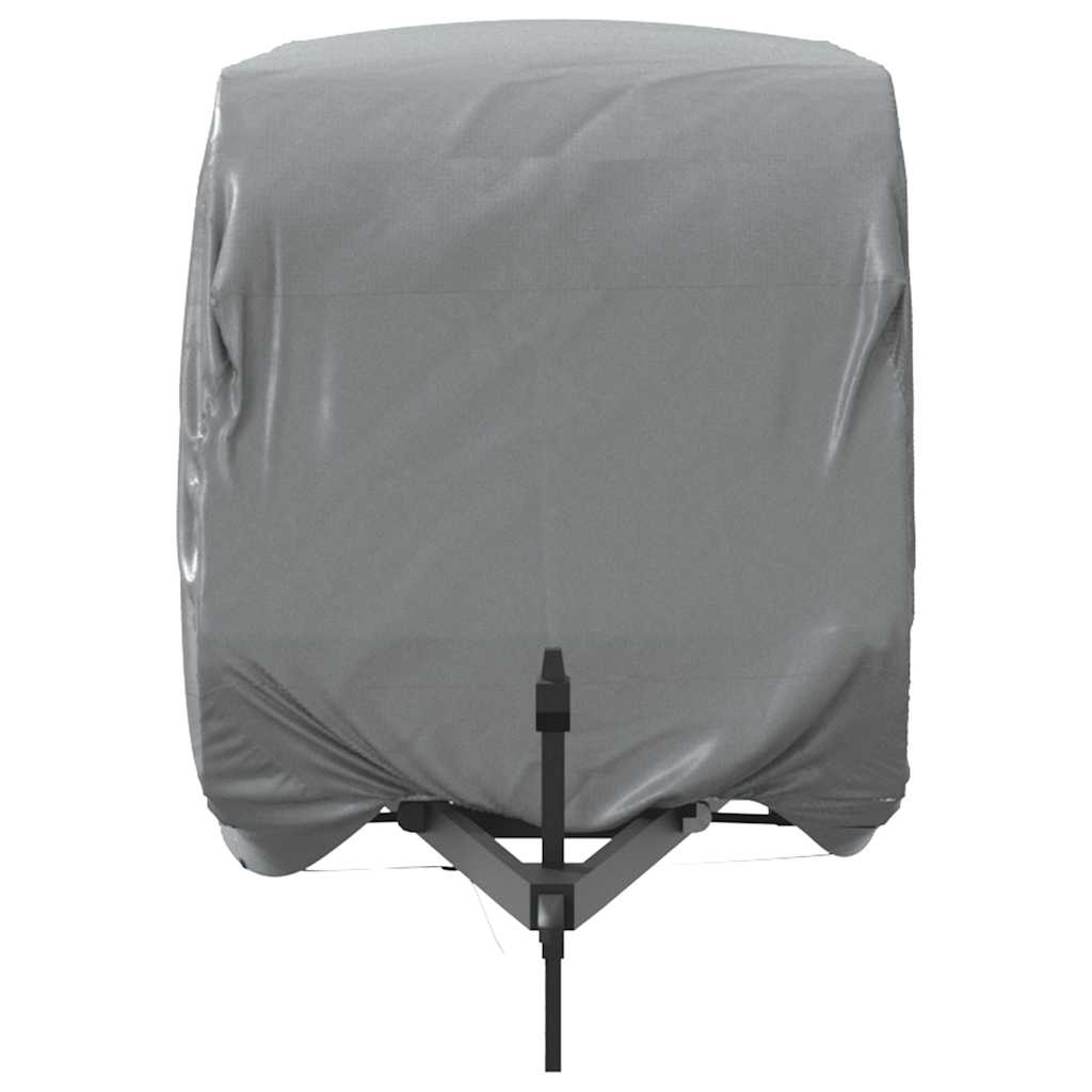 Caravan Cover Grey 610x250x220 cm Non-woven Fabric