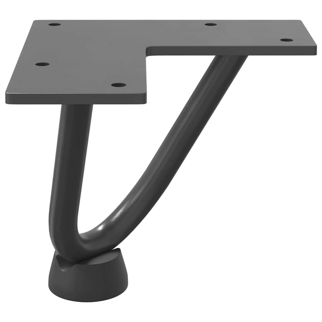 Hairpin Legs for Coffee Table 4 pcs Anthracite 10 cm Solid Steel