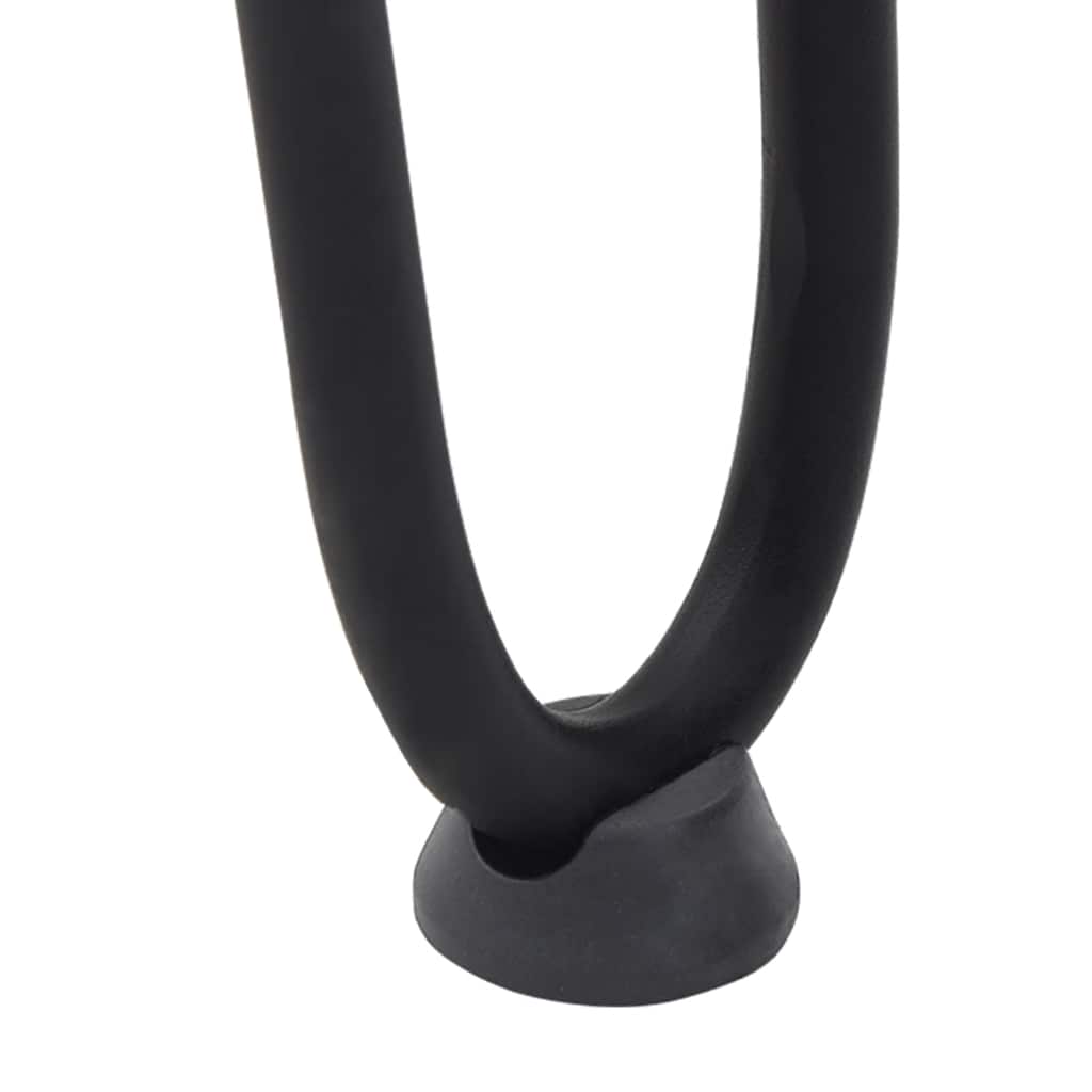 Hairpin Legs for Coffee Table 4 pcs Black 20 cm Solid Steel