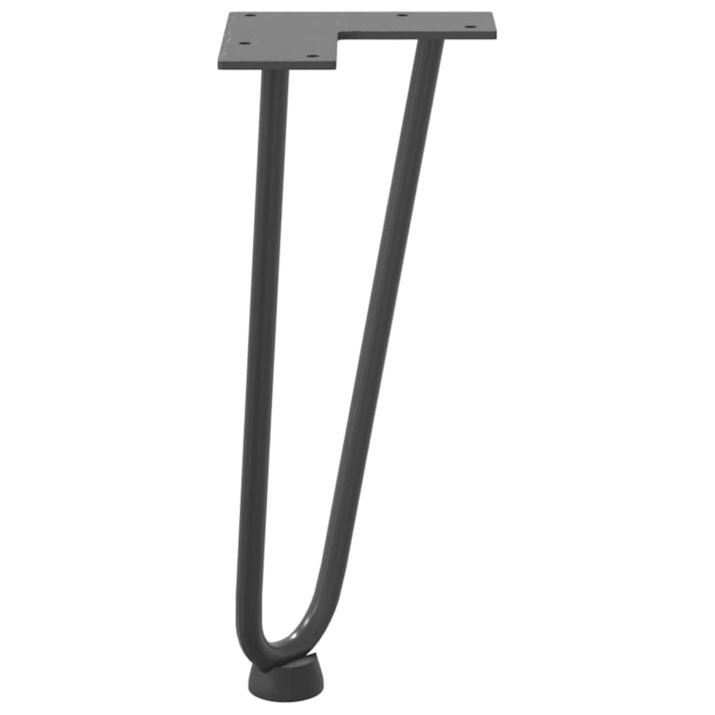 Hairpin Legs for Coffee Table 4 pcs Anthracite 30 cm Solid Steel