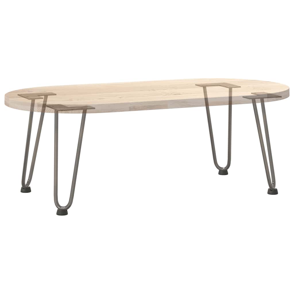 Hairpin Legs for Coffee Table 4 pcs Natural Steel 30 cm Solid Steel
