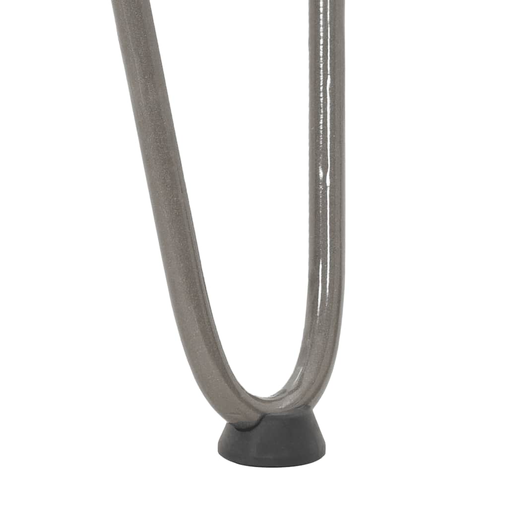 Hairpin Legs for Coffee Table 4 pcs Natural Steel 42 cm Solid Steel