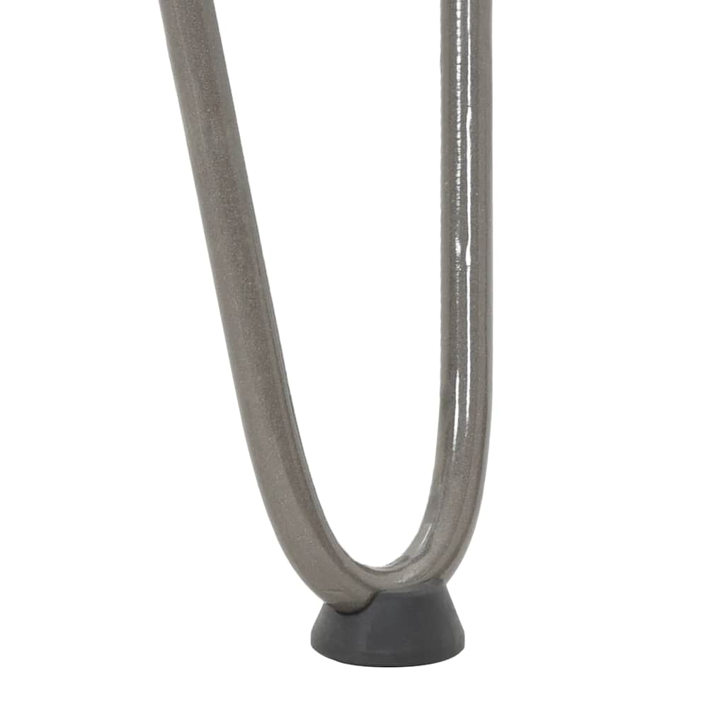 hairpin legs for console tables for Console Table 4 pcs Natural Steel 72 cm Solid Steel
