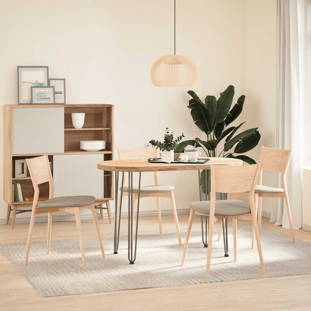 hairpin legs for console tables for Console Table 4 pcs Natural Steel 72 cm Solid Steel