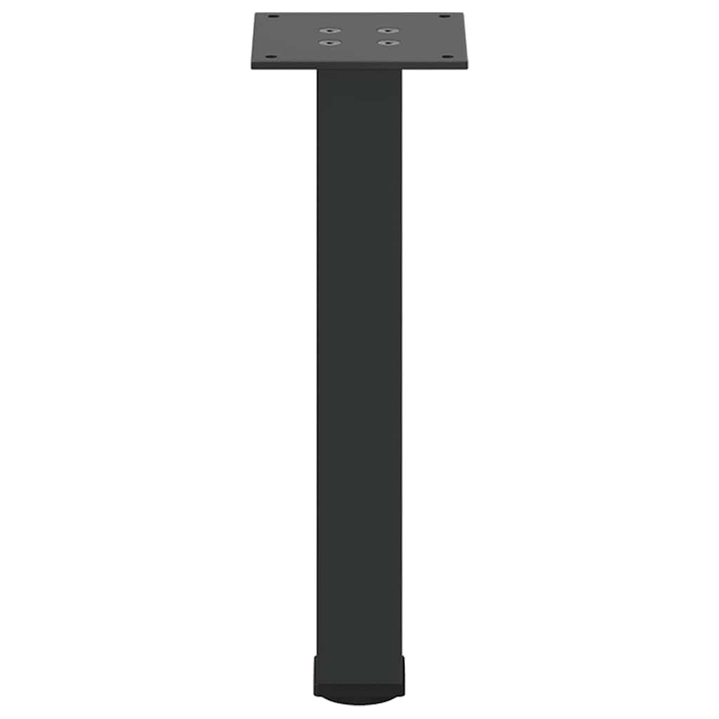 Coffee Table Legs 4 pcs Black 30-32 cm Steel