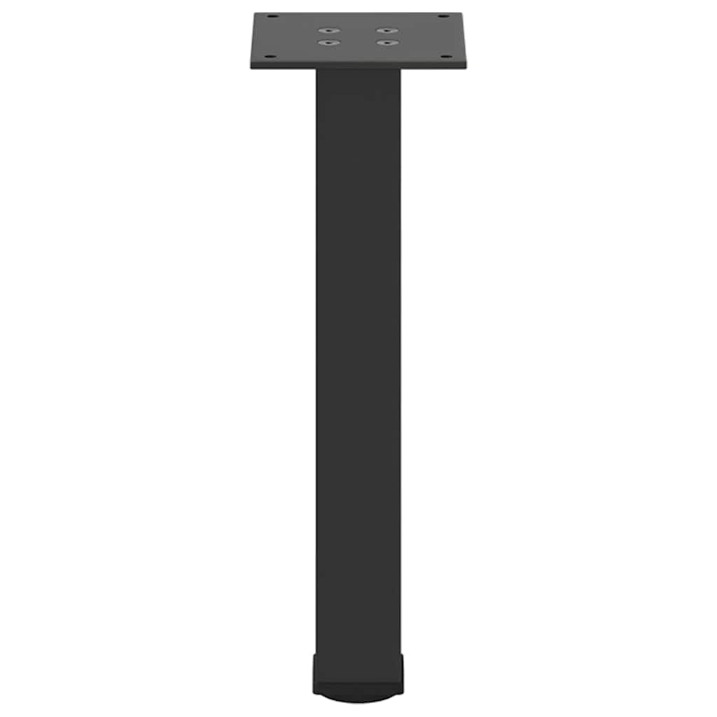 Coffee Table Legs 4 pcs Black 42-44 cm Steel