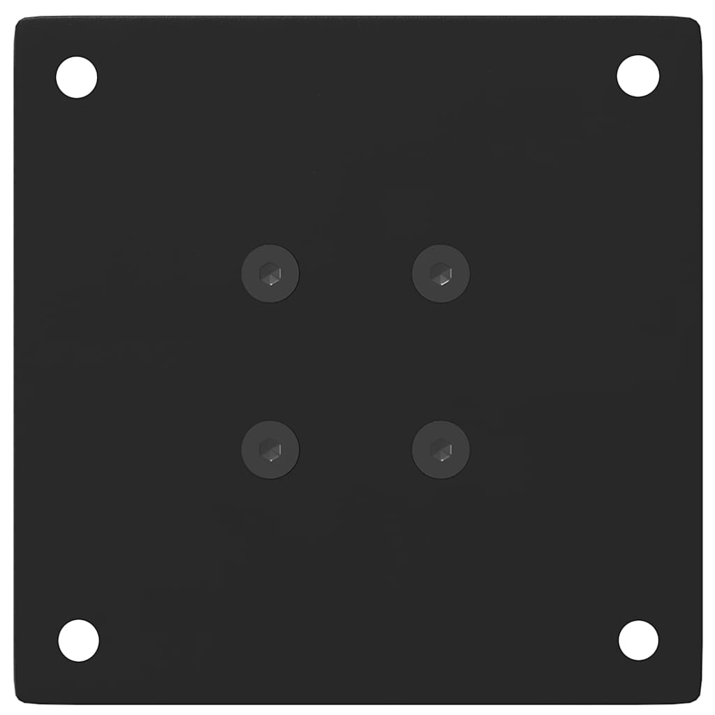 Coffee Table Legs 4 pcs Black 42-44 cm Steel